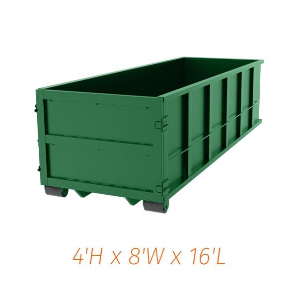 depending on availability, we can usually deliver a 15 yard dumpster within 24-48 hours